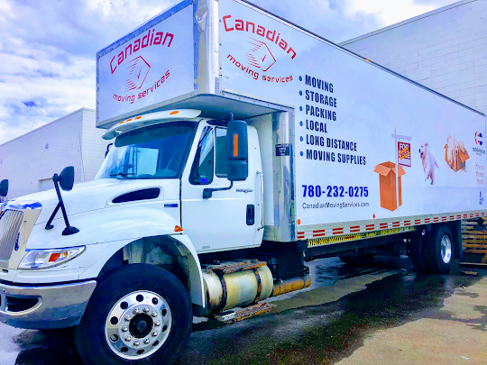 Canadian Moving Services truck