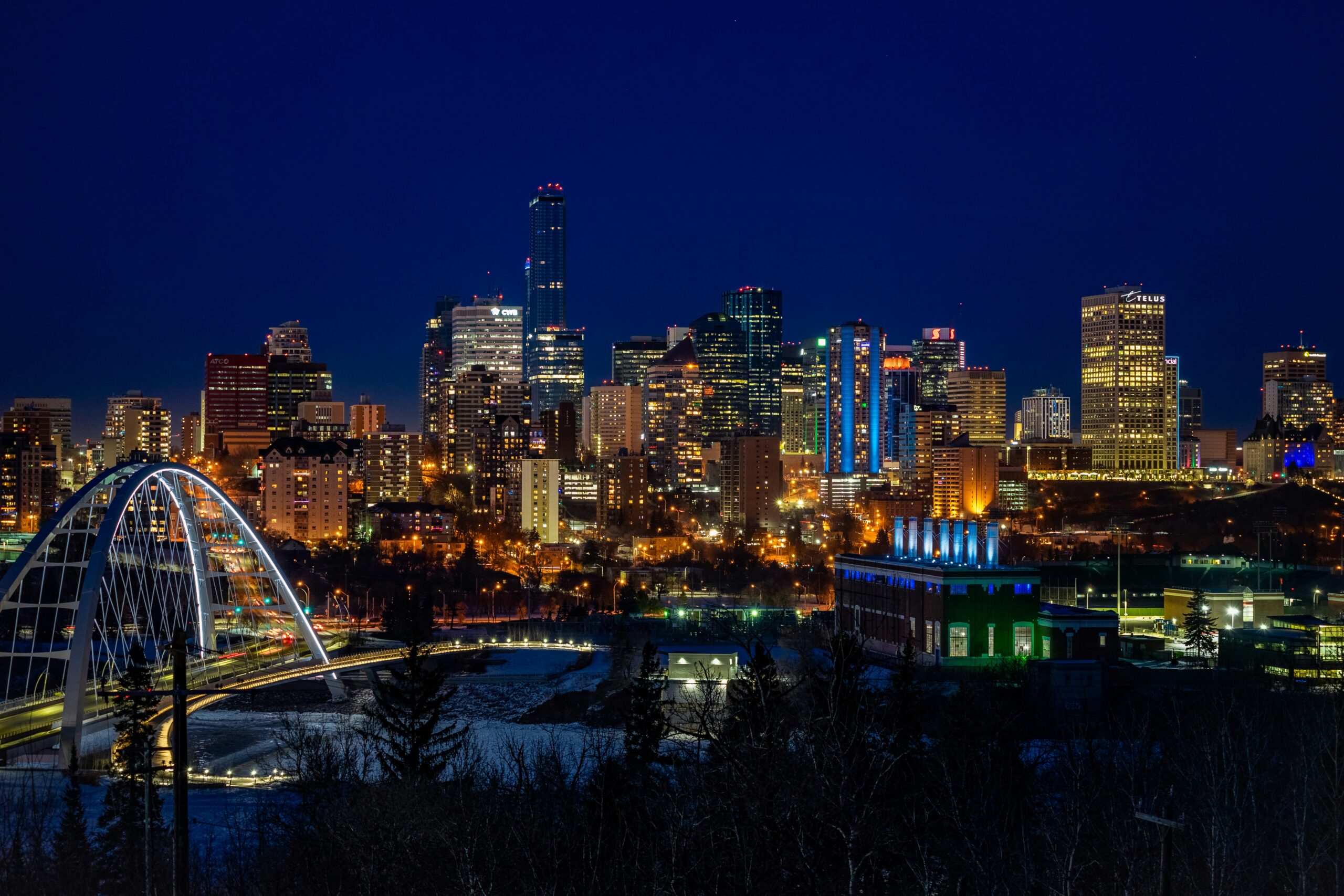 Edmonton Night View